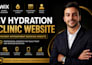 build wix iv hydration clinic website wix patient website wix healthcare website